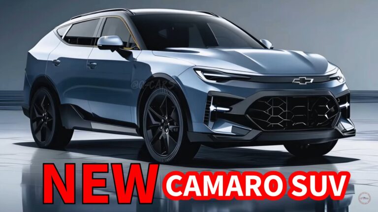 2026 Chevy Camaro SUV Specs: Unveiling the Future of Performance and Versatility