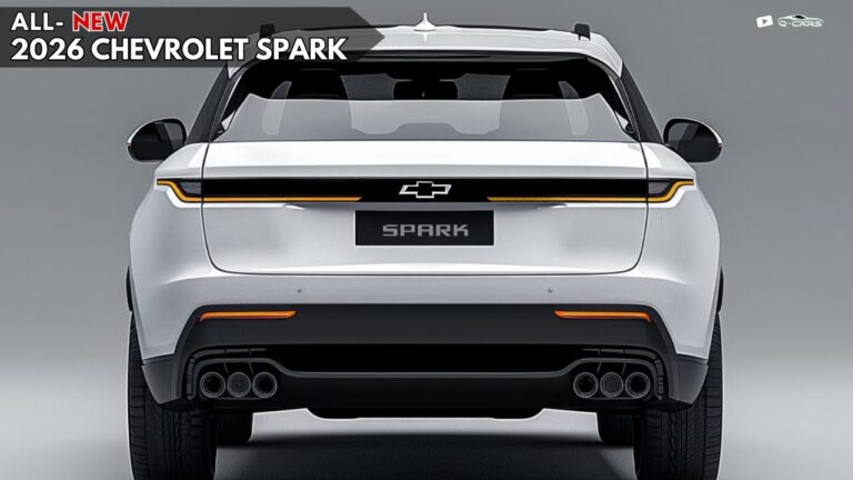 Unveiling the New 2026 Chevy Spark: Price and Specifications